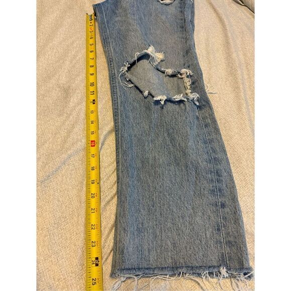 Agolde jeans size 26 90s jeans distressed jeans - EUC - Picture 7 of 11